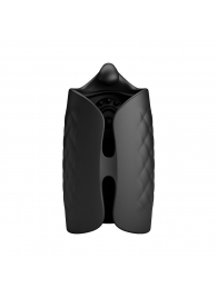 Черный мастурбатор с вибростимуляцией головки Black Glans Trainer - Baile - в Магнитогорске купить с доставкой