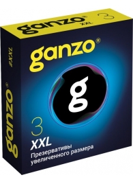 Презервативы увеличенного размера Ganzo XXL - 3 шт. - Ganzo - купить с доставкой в Магнитогорске