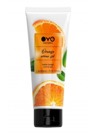 Лубрикант на водной основе OYO Aroma Gel Orange с ароматом апельсина - 75 мл. - OYO - купить с доставкой в Магнитогорске