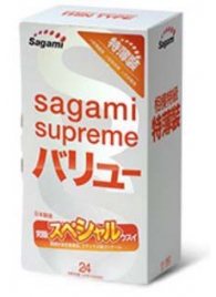 Ультратонкие презервативы Sagami Xtreme SUPERTHIN - 24 шт. - Sagami - купить с доставкой в Магнитогорске
