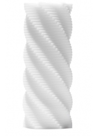 Белый 3D мастурбатор SPIRAL - Tenga - в Магнитогорске купить с доставкой