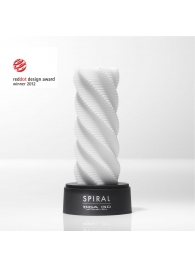 Белый 3D мастурбатор SPIRAL - Tenga - в Магнитогорске купить с доставкой