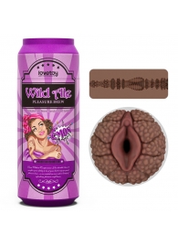 Коричневый мастурбатор-вагина Pleasure Brew Masturbator-Wild Ale в банке - Lovetoy - в Магнитогорске купить с доставкой