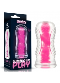 Светящийся в темноте мастурбатор 6.0 Lumino Play Masturbator - Lovetoy - в Магнитогорске купить с доставкой