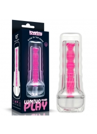 Светящийся в темноте мастурбатор 8.5 Lumino Play Masturbator - Lovetoy - в Магнитогорске купить с доставкой