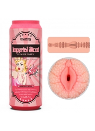 Мастурбатор-вагина Pleasure Brew Masturbator-Imperial Stout в банке - Lovetoy - в Магнитогорске купить с доставкой