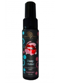 Спрей для горла Deep Throat с десенсибилизирующим эффектом и вкусом бабл-гам - 50 мл. - БиоМед - купить с доставкой в Магнитогорске