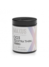 Экстремально тонкие презервативы MAXUS 003 Extra Thin - 15 шт. - Maxus - купить с доставкой в Магнитогорске