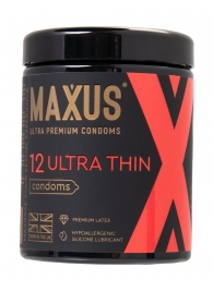 Ультратонкие презервативы MAXUS Ultra Thin - 12 шт. - Maxus - купить с доставкой в Магнитогорске