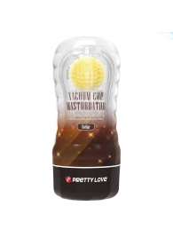 Прозрачный текстурированный мастурбатор Vacuum Cup Masturbator Stellar - Baile - в Магнитогорске купить с доставкой