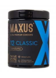 Классические презервативы MAXUS Classic - 12 шт. - Maxus - купить с доставкой в Магнитогорске
