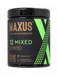 Презервативы MAXUS Mixed - 12 шт. - Maxus - купить с доставкой в Магнитогорске