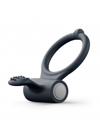 Черное эрекционное кольцо Power Clit - Dorcel - в Магнитогорске купить с доставкой