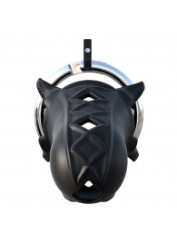 Черный замок верности Extreme Silicone Cock Blocker - Pipedream - купить с доставкой в Магнитогорске