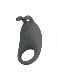Серое эрекционное кольцо с вибрацией Master Ring - Baile - в Магнитогорске купить с доставкой