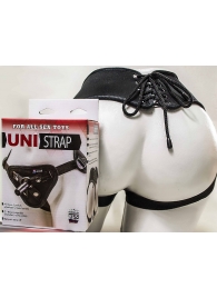 Универсальные трусики Harness UNI strap с корсетом - LOVETOY (А-Полимер) - купить с доставкой в Магнитогорске