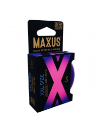 Презервативы Maxus XXL увеличенного размера - 3 шт. - Maxus - купить с доставкой в Магнитогорске