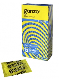 Классические презервативы с обильной смазкой Ganzo Classic - 12 шт. - Ganzo - купить с доставкой в Магнитогорске