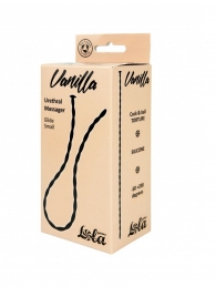 Черный уретральный массажер Glide Small - 30 см. - Lola Games - купить с доставкой в Магнитогорске