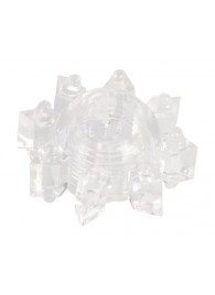 Прозрачное гелевое эрекционное кольцо-звезда - Toyfa Basic - в Магнитогорске купить с доставкой