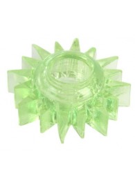 Зеленое эрекционное кольцо-солнце - Toyfa Basic - в Магнитогорске купить с доставкой