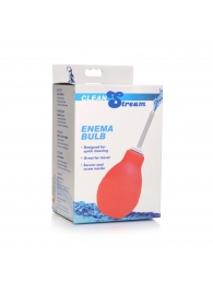 Анальный душ Enema Bulb Red - XR Brands - купить с доставкой в Магнитогорске