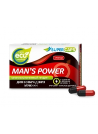 Возбуждающее средство Man’s power - 10 капсул (+1 в подарок) - SuperCaps - купить с доставкой в Магнитогорске