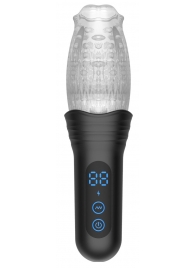 Автоматический мастурбатор Oral Sex Masturbator с функциями ротации, вибрации и фрикций - Secwell - в Магнитогорске купить с доставкой