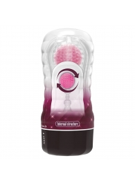 Прозрачный текстурированный мастурбатор Vacuum Cup Masturbator Black Hole - Baile - в Магнитогорске купить с доставкой