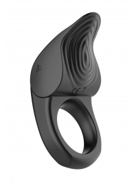 Черное эрекционное виброкольцо Vibro Lust Ring - MALESATION - в Магнитогорске купить с доставкой