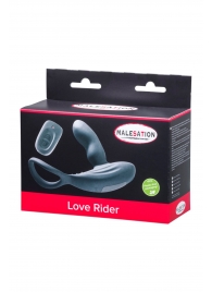 Стимулятор простаты с эрекционным кольцом Love Rider - MALESATION - в Магнитогорске купить с доставкой