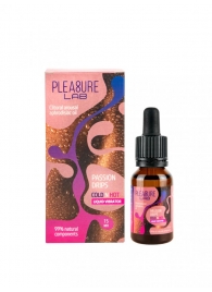 Жидкий вибратор Passion Drips Cold n Hot - 15 мл. - Pleasure Lab - купить с доставкой в Магнитогорске