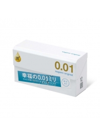 Увлажнённые презервативы Sagami Original 0.01 Extra Lub - 12 шт. - Sagami - купить с доставкой в Магнитогорске