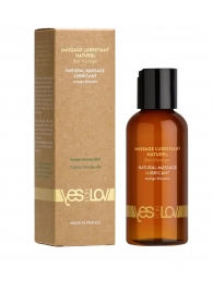 Натуральная массажная смазка Natural Lubricant Orange Blossom - 100 мл. - YESforLOV - купить с доставкой в Магнитогорске
