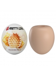 Бежевый мастурбатор-яйцо Pleasure Egg II - Baile - в Магнитогорске купить с доставкой