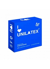 Классические презервативы Unilatex Natural Plain - 3 шт. - Unilatex - купить с доставкой в Магнитогорске