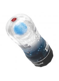 Прозрачный текстурированный мастурбатор Vacuum Cup Masturbator Planet - Baile - в Магнитогорске купить с доставкой