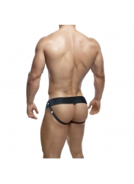 Телесный фаллопротез на черных эластичных ремнях 7 Inch Hollow Strap On - 17 см. - Blush Novelties - купить с доставкой в Магнитогорске