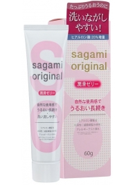 Гель-смазка на водной основе Sagami Original - 60 гр. - Sagami - купить с доставкой в Магнитогорске