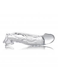 Прозрачная насадка для увеличения члена 2 Inch Clear Extender Sleeve - XR Brands - в Магнитогорске купить с доставкой