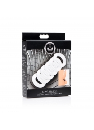 Комплект из 6 прозрачных эрекционных колец Ring Master Custom Ball Stretcher Kit - XR Brands - в Магнитогорске купить с доставкой