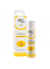 Силиконовый лубрикант с жожоба pjur MED Soft glide - 100 мл. - Pjur - купить с доставкой в Магнитогорске