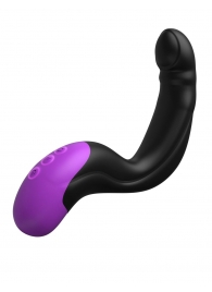 Черно-фиолетовый вибромассажёр простаты Hyper-Pulse P-Spot Massager - Pipedream - в Магнитогорске купить с доставкой