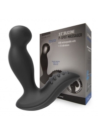 Черный вибромассажер простаты 3,5’’ P-spot Massager - 12,5 см. - Erokay - в Магнитогорске купить с доставкой