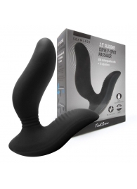 Черный вибромассажер простаты 3,5’’ Curve P-spot Massager - 12 см. - Erokay - в Магнитогорске купить с доставкой