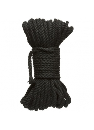 Черная верёвка для связывания и фиксации Bind Tie - 15,24 м. - Doc Johnson - купить с доставкой в Магнитогорске