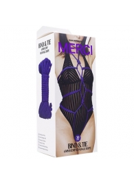 Фиолетовая верёвка для связывания и фиксации Bind Tie - 9,14 м. - Doc Johnson - купить с доставкой в Магнитогорске