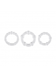 Набор из 3 эрекционных колец Erection Rings Set - Selopa - в Магнитогорске купить с доставкой