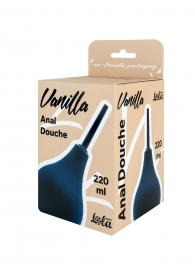 Черный анальный душ Anal Douche L - Lola Games - купить с доставкой в Магнитогорске