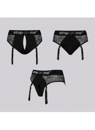 Трусики для фиксации насадок Strap-on-me Harness Lingerie Diva XS - Strap-on-me - купить с доставкой в Магнитогорске